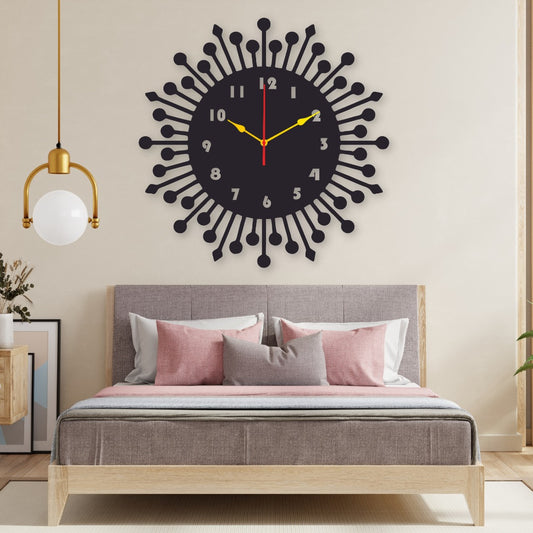 New Trendy High Quality Wall Clock | Wooden Wall Clock | 3D Wooden Watch DIY Design Decoration HOME With Birds Numeral Quartz | Wooden Wall Clock For Home Offices And Gifts.
